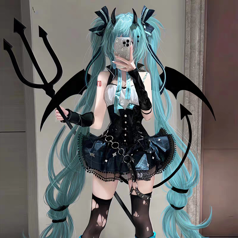 初音cos服小浣熊未来虚拟偶像c服图片
