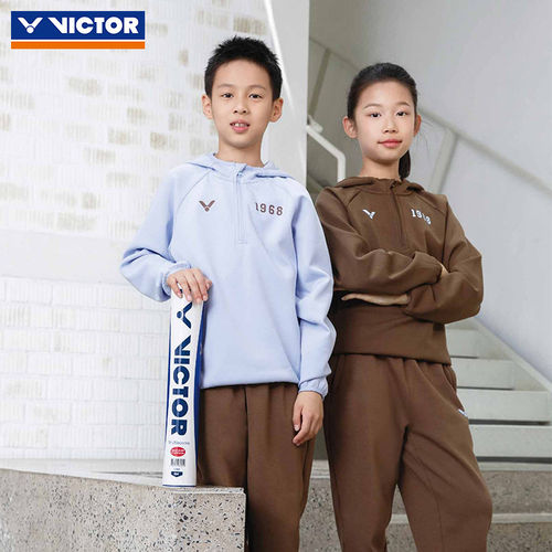 VICTOR威克多青少年运动连帽卫衣