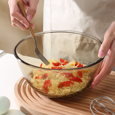 玻璃碗耐高温家用吃饭