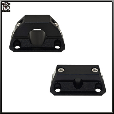 横杆管夹防赛安装底座配件