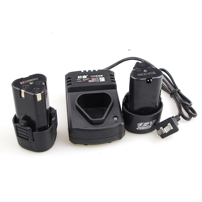 美佳 匠米12V12.6V16.8V锂电钻电动螺丝刀双速电钻锂电池充电器