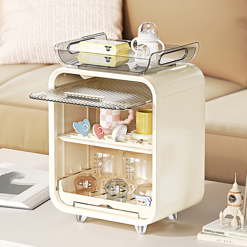 奶瓶防尘沥水收纳盒婴儿专用