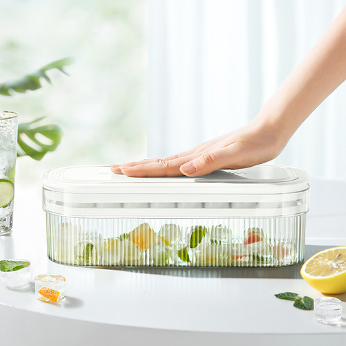 按压冰块模具冰格制冰盒食品级