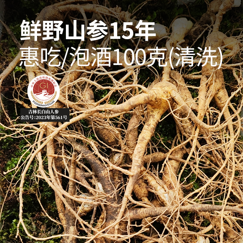 宜样鲜野山参长白山新鲜人参