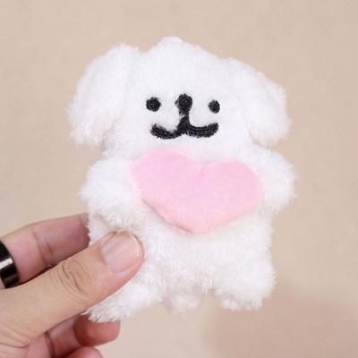 线条小狗毛绒挂件2265