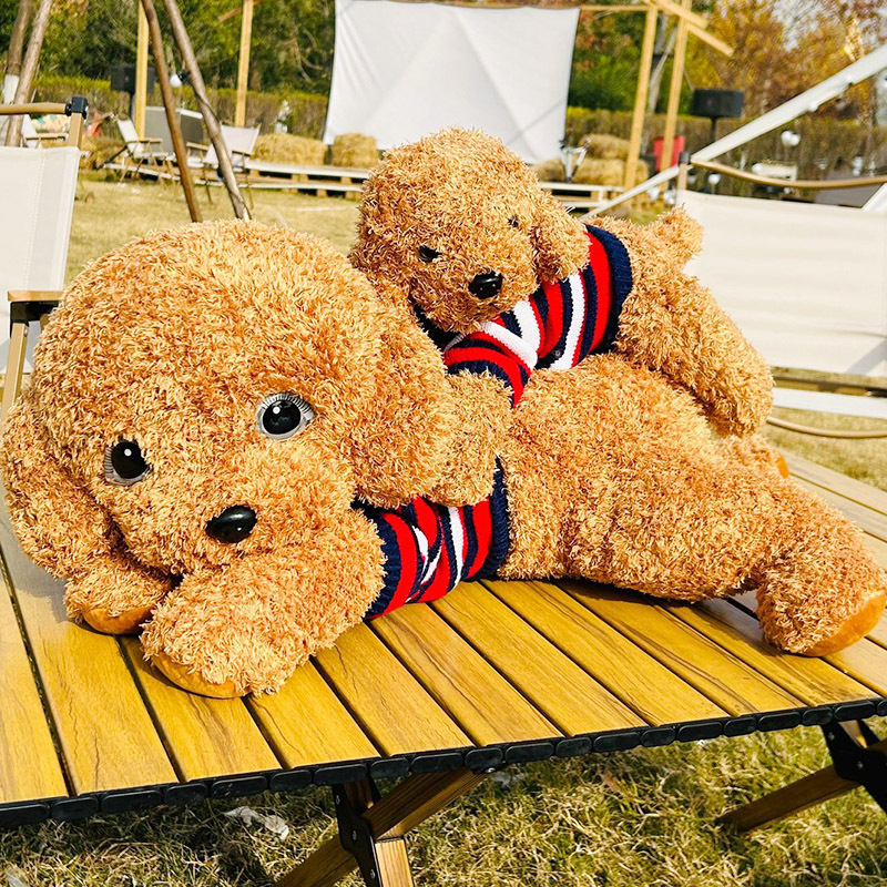 正版穿衣泰迪小狗狗公仔儿童玩偶