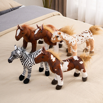 仿真小马毛绒玩具1423