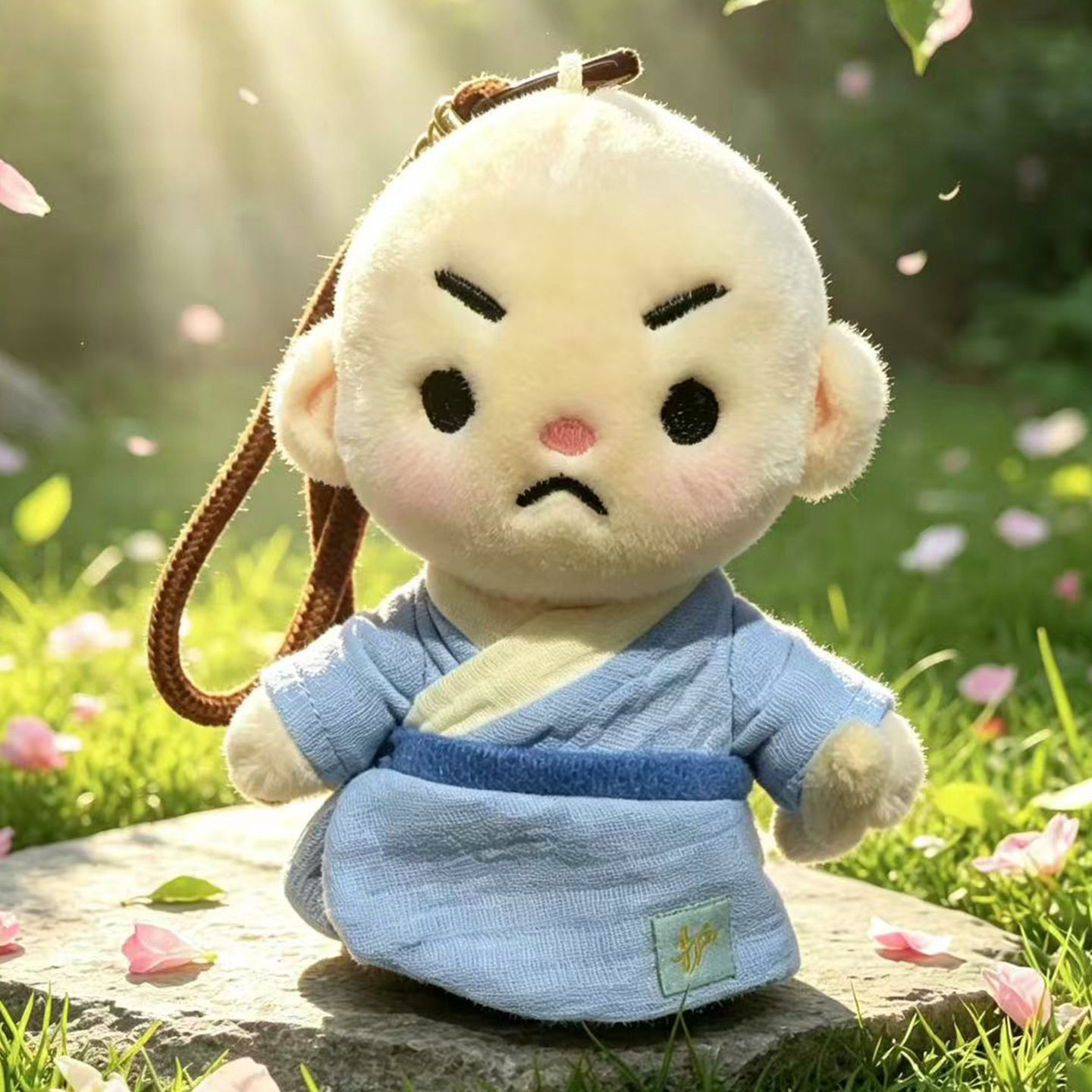 禅意小和尚布偶挂饰13