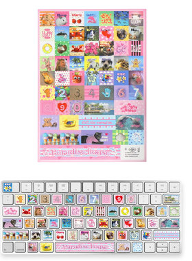 Thence韩国代购 美式复古贴纸键盘咕卡手账本日记本装饰贴ins小众