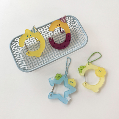 【亚克力挂件钥匙扣痛包挂件】