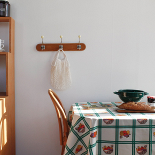 oohlala韩国代购 怪阿姨棉质桌布创意田园茶几台布郊游野餐布ins