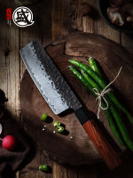 Japanese kitchen knife, household meat slicer, Santoku beef knife, chef's special small kitchen knife, kitchen chef's knife thumbnail 8