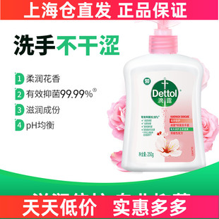 Dettol滴露滋潤倍護(hù)清潔抑菌洗手液250g洗手不干燥