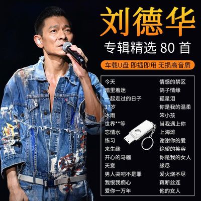 刘德华专辑车载u盘经典怀旧国粤语老歌曲车用无损高音质音乐优盘