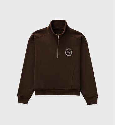 巧克力色套装卫衣美式复古