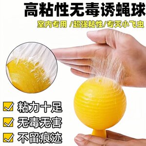 室内粘虫球果园粘小虫子家用