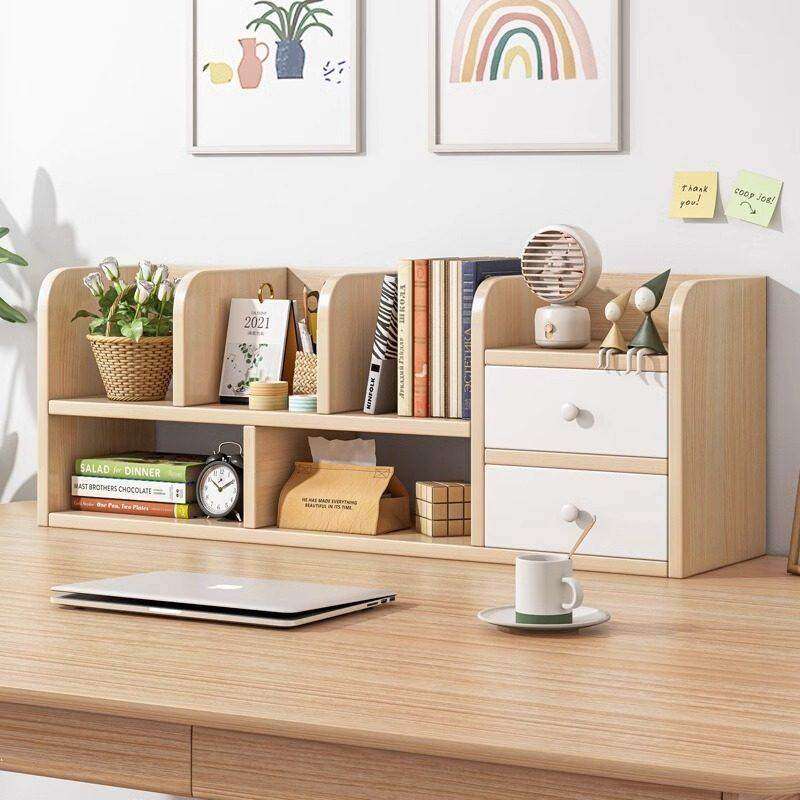 桌面书架收纳置物架卧室学生宿舍简易架子办公桌电脑桌小型书柜,住宅家具,书架,淘宝优惠券,粉丝福利购,淘宝优惠卷