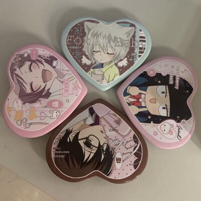元气少女缘结神樱兰高校少女番自制爱心吧唧徽章送女友DIY礼物ins