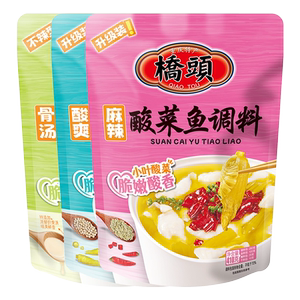 袋装重庆酸菜鱼调料桥头
