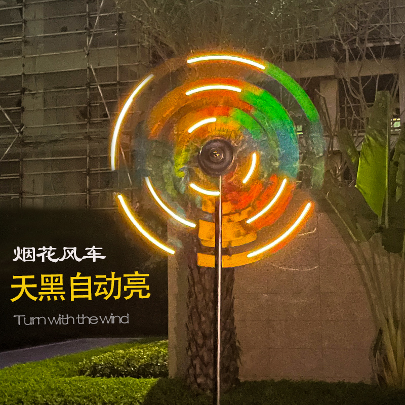 户外有风我就转天黑我就亮