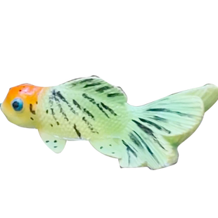 仿真动物浮水鱼水池鱼缸池塘漂浮树脂摆件商场幼儿园花园创意造景