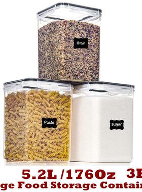 Large Food Storage Containers Organization Flour Sugar