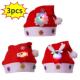 New Year Claus LED Santa Hats ElK Snowman Christmas Cap for