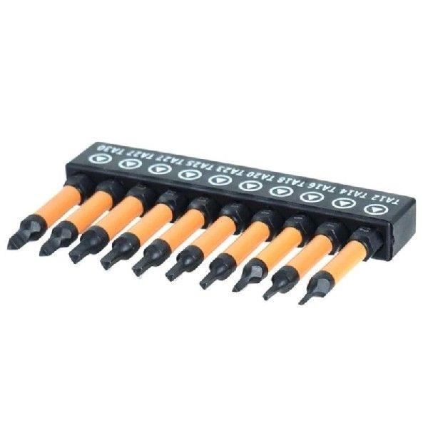 Y3NA 10pcs Screwdriver Triangles Bit Steel Construction for