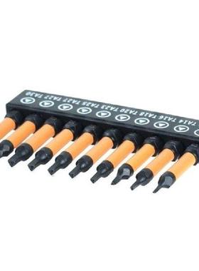 Y3NA 10pcs Screwdriver Triangles Bit Steel Construction for