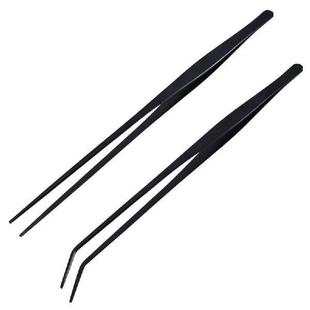 2PCS Aquarium Plant Tweezers Corrosion Resistant 27cm