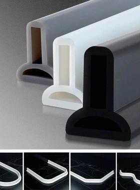 3M Silicone Bathroom Water Stopper Blocker Shower Dam Dry An