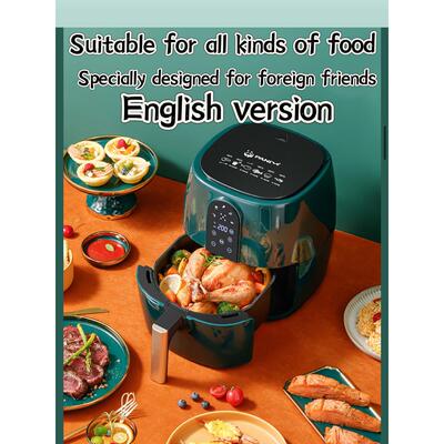 8L oil-free oven oilless deep fryer that doesn