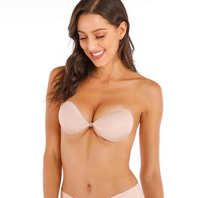Invisible swimsuit bra wedding silicone bra 隐形婚纱硅胶文胸