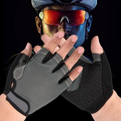 Fingerless Cloves Outdoor Tactical Gloves Anti Slip Cycling