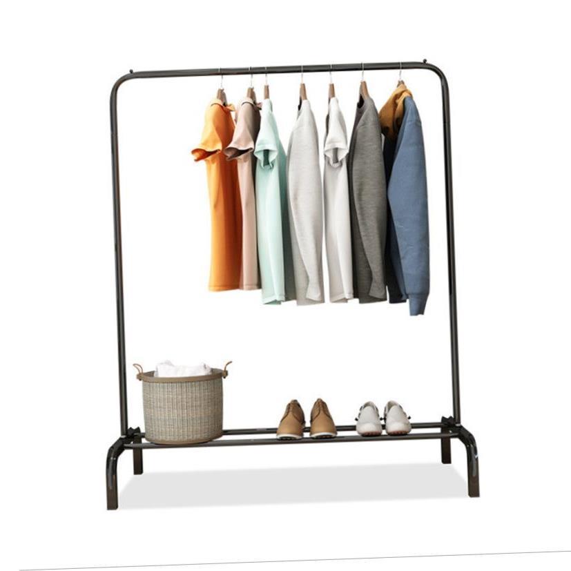Hanging clothes rack one-pole hanger bedroom simple drying