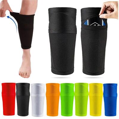 1Pair Nylon Instep Socks Soccer Shin Guard Football Crashpro