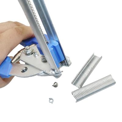 Fastening Clamp Installation Poultry Cage Plier & 600 Nails