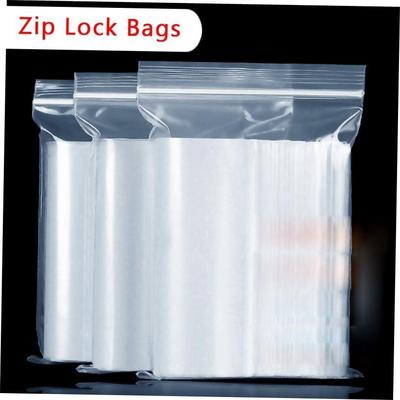 100Zip Lock Snack Bean Seed Candy Ziplock Bag Plastic Bags