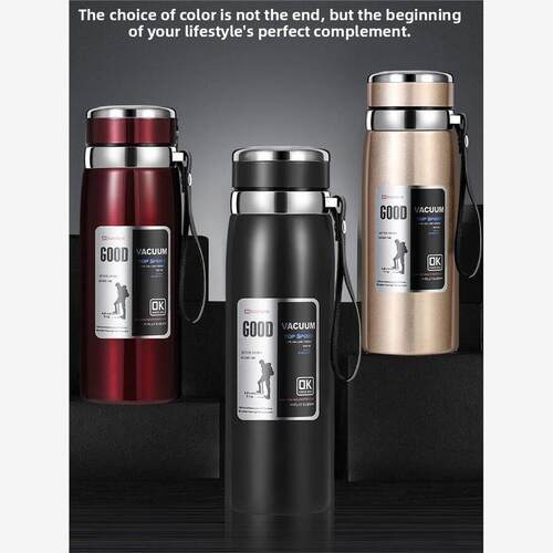 Hot Water Bottle1500ML Stainless Steel Vacuum Flask Gift Set