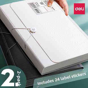 A4 Organ Bag Folder File Storage Box风琴文件夹大容量试卷收纳