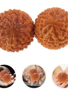 2 Pcs Massage Tools Ball Mini Hand Balls Wooden Massaging