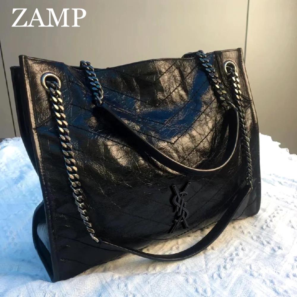 法国ZAMP轻奢真皮纯色单肩斜挎包包女新款时尚百搭流浪手提腋下包