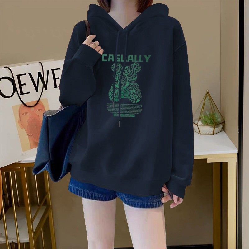 欧洲站连帽运动衫女秋冬季2025年新款时尚宽松卡通小熊加绒加厚上,女装/女士精品,卫衣/绒衫,淘宝优惠券,粉丝福利购,淘宝优惠卷