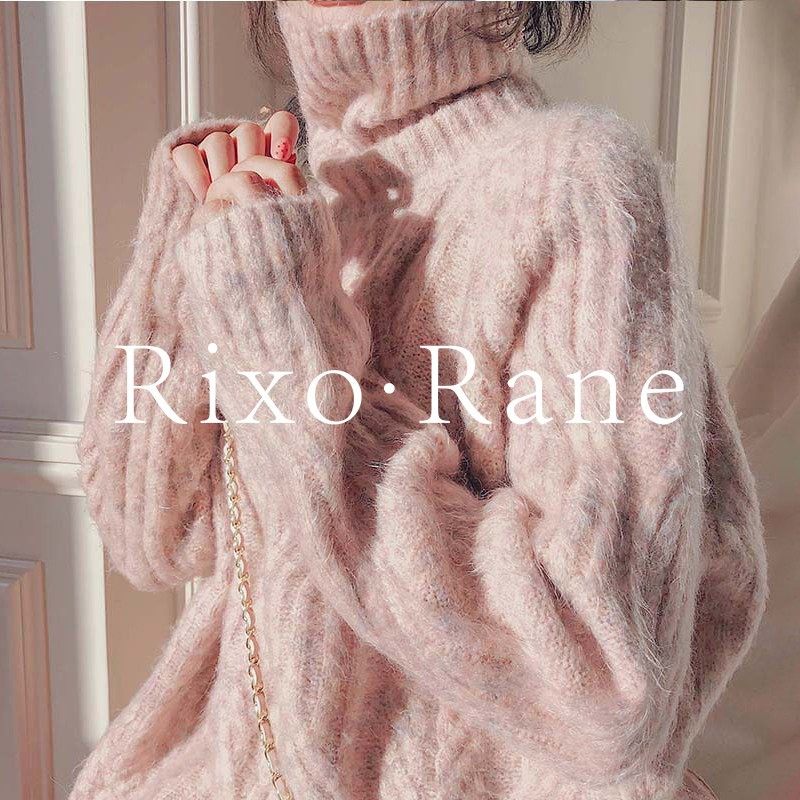 法国Rixo Rane 邂逅浪漫⭐高领套头麻花毛衣女冬温柔加厚针织上衣,女装/女士精品,大码内搭,淘宝优惠券,粉丝福利购,淘宝优惠卷