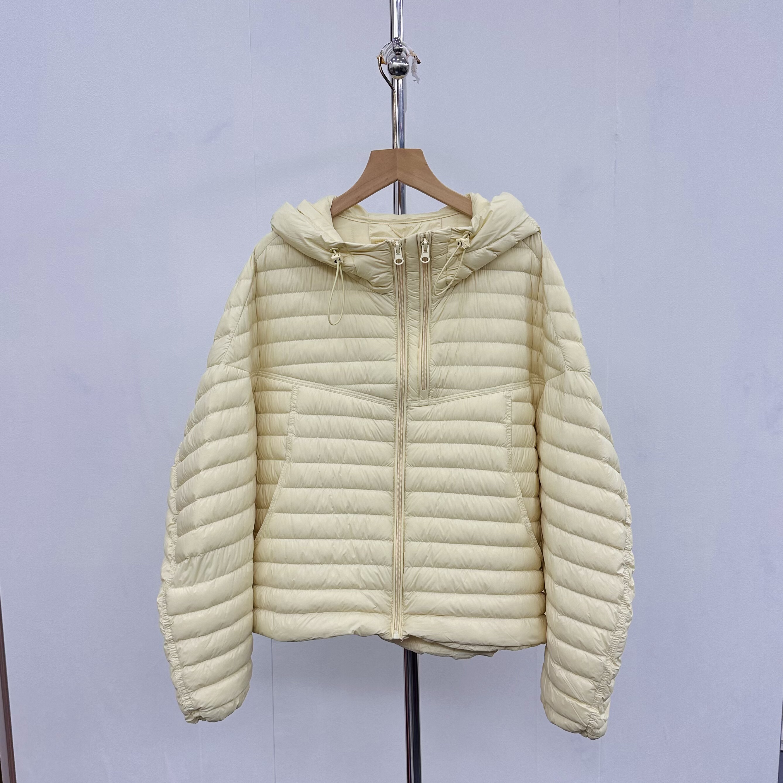 25新款女宽松90白鸭绒排骨羽绒服百搭秋冬时尚韩休闲轻薄保暖外套