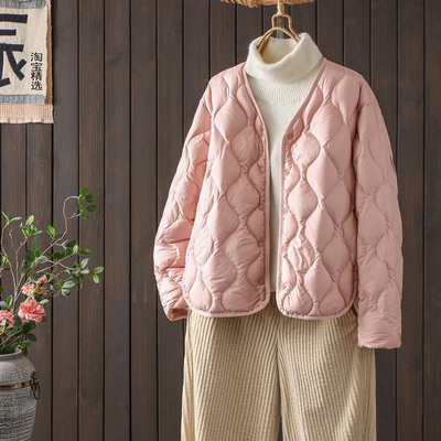 2025新款轻薄羽绒服女内胆秋冬