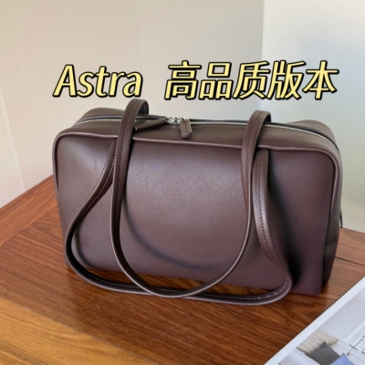 TR原厂皮row风 Astra保龄球包进口羊皮女士手提单肩公文包腋下包