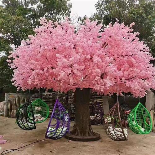 景区大型无动力游乐设备旋转网红树大型秋千网红树无动力游乐设备