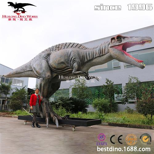亲子乐园恐龙乐园仿真机械电动恐龙模型仿真暹罗龙.