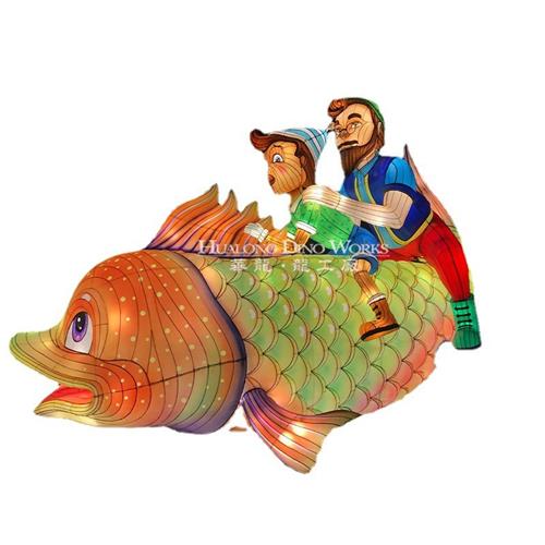 年新春节日夜游灯会彩灯儿童卡通主题灯组童话人物系列花灯